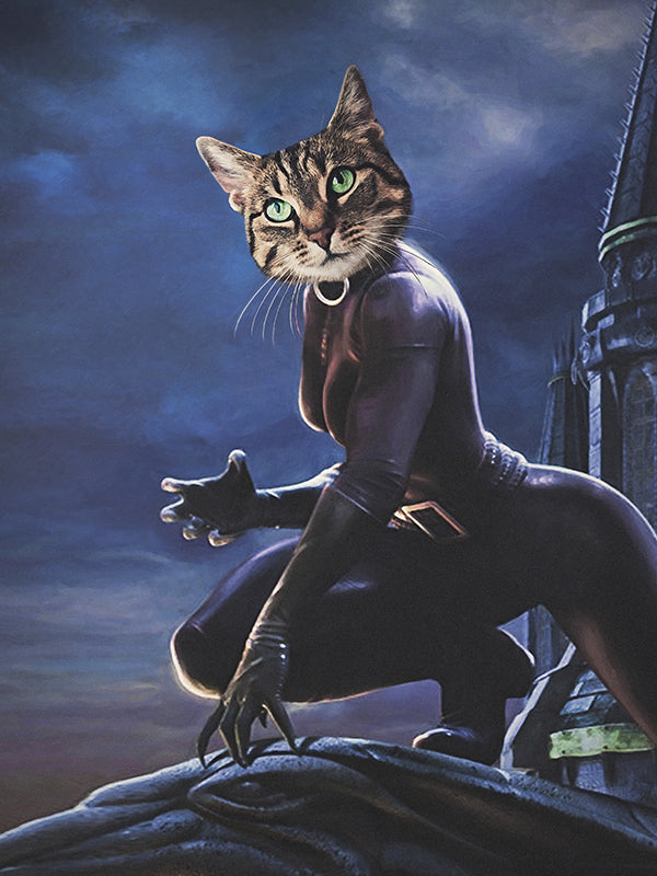 Haustierfrau - benutzerdefinierte Küsse