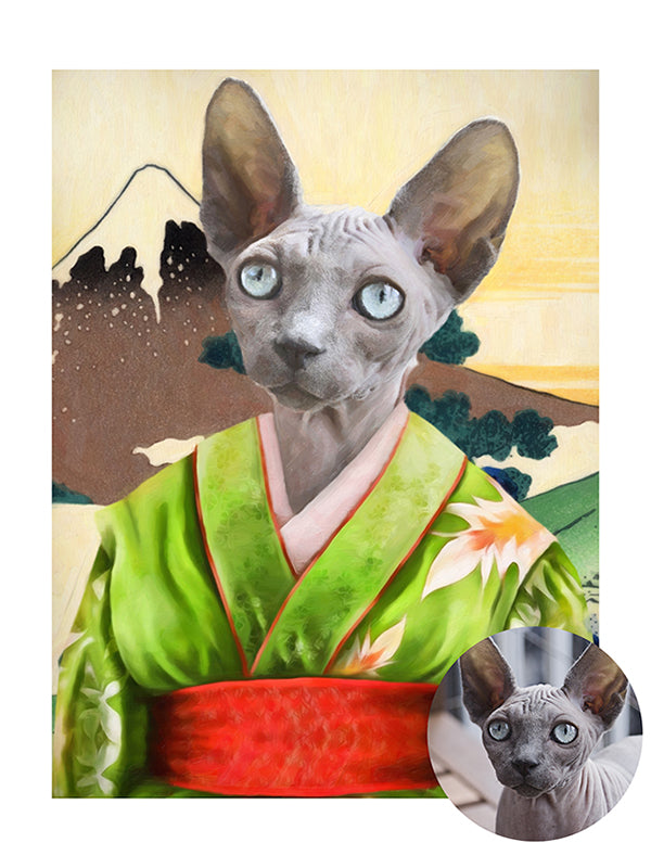 De Geisha - Custom Kussen