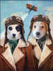 The Aviator Duo - Affiche personnalisée