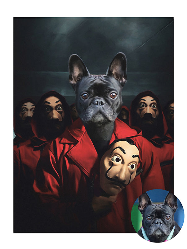 Money Heist 3 - Canvas personnalisé