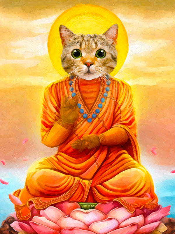 De Bouddha - toile personnalisée