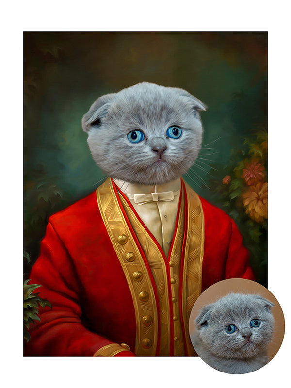 Hofkelner of the Hermitage - Custom Canvas